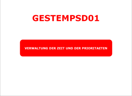 Erste Folie des Moduls GESTEMPSD01
