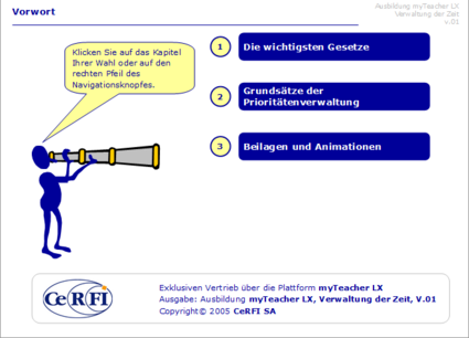 Vorwort (Zweite Folie) des Moduls GESTEMPSD01