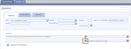Ajout d'une image comme échelle
