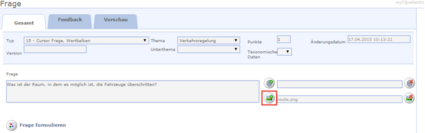 Ein Bild als Skala beifügen
