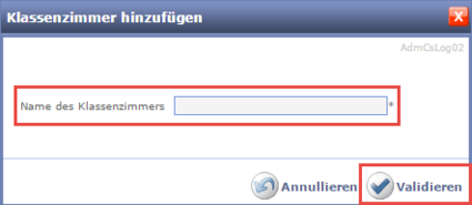 Fenster Ein Klassenzimmer hinzufügen