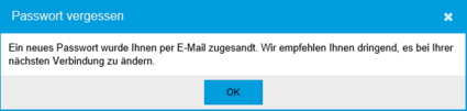 Neues Passwort
