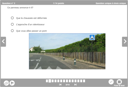 Question unique à choix unique