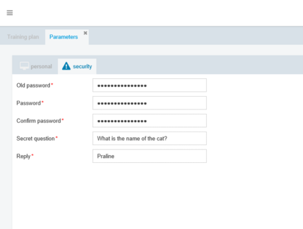 Parameters of security