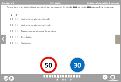 Multiple question to multiple choice (2 columns)
