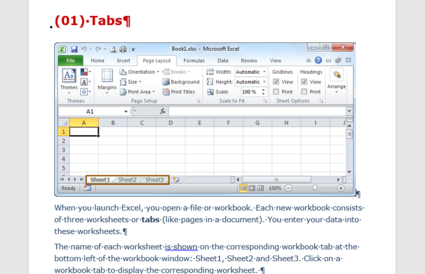 Excerpt from the file comp.docm