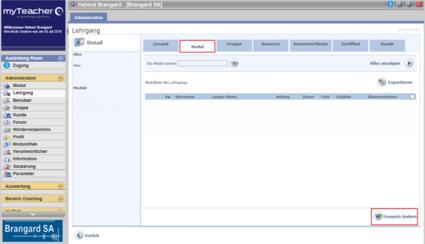 Details des Lehrgangs 
