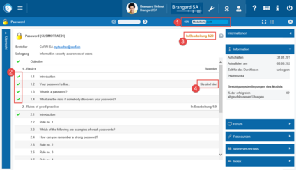 Zusammenfassung eines Moduls