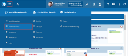 Zugang zum Modulbibliothek