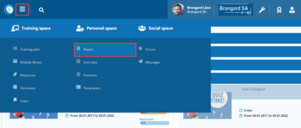 Access to personal report