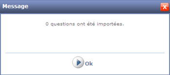 Cas de l'import d'un module de sondage myTest dans le quiz