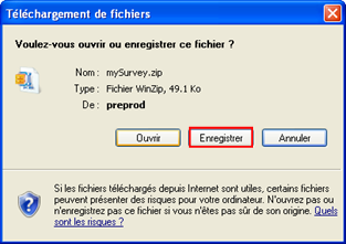 Téléchargement de fichiers