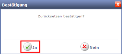 Bestätigung