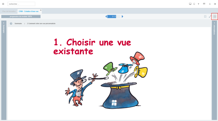 Leçon à mettre en Favori