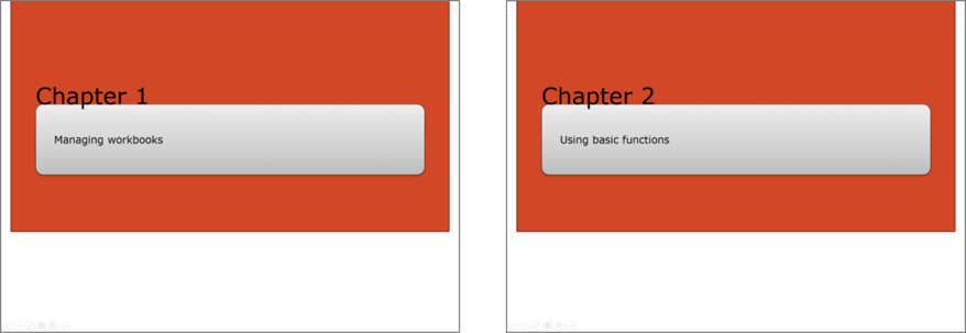 Slides of the chapters