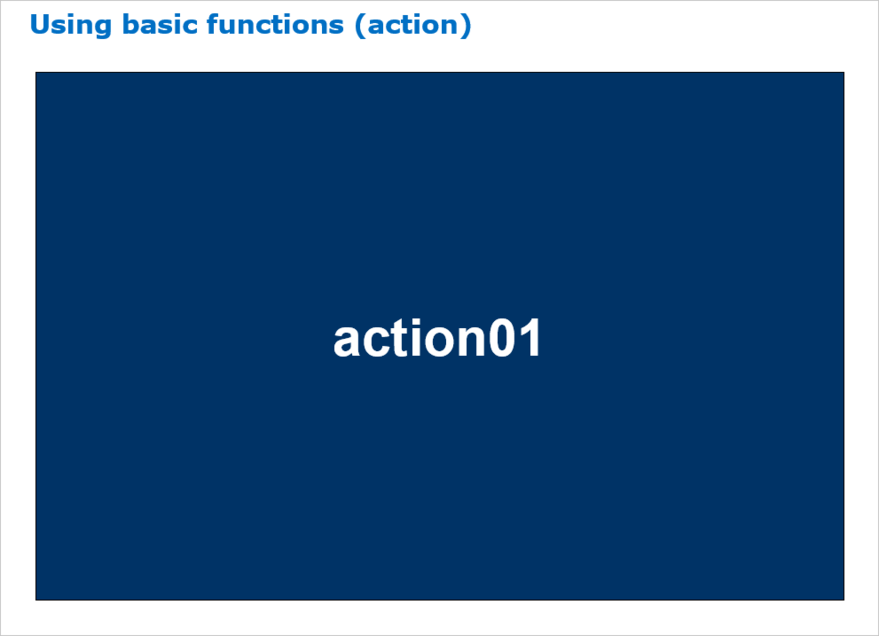 Example of the lesson-action 01