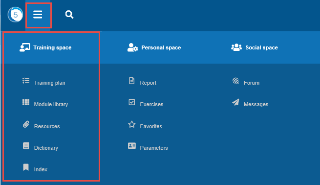 This area is accessible from the myTeacher's Burger menu.