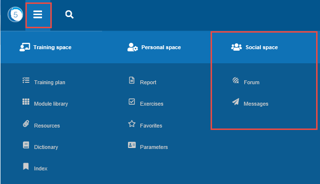 This area is accessible from the myTeacher's Burger menu.