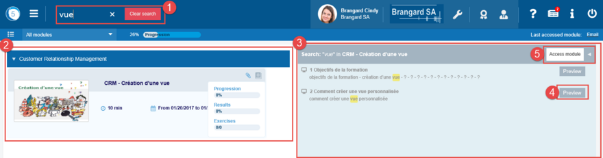 Results of the research